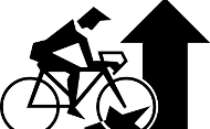Schild geradeaus